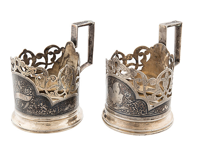 Para podstakańczyków, Związek Radziecki, I ćw. XX w.