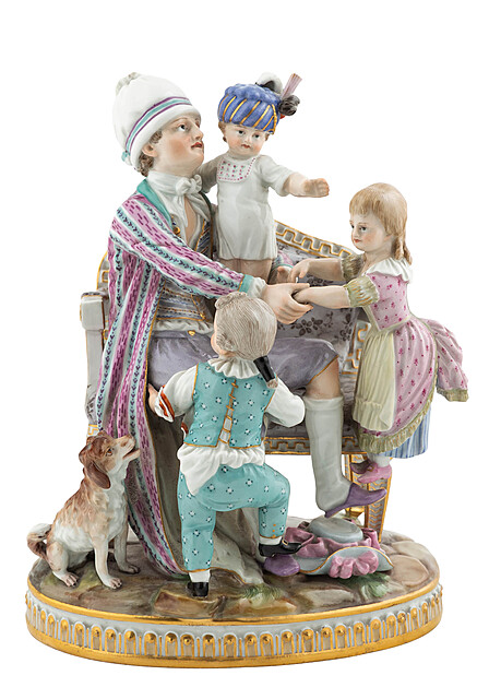 Grupa figuratywna - Dobry Ojciec (Der gute Vater), Miśnia, II poł. XIX w.