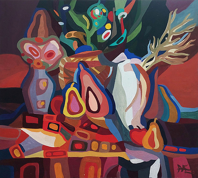 Martwa natura z gruszkami, 2009