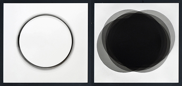 Fragmentation of the point: VI i VIII - dyptyk, 2017