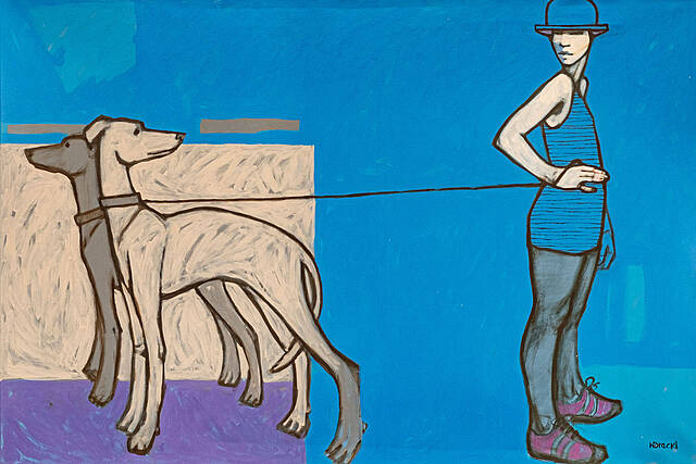 Spacer z psami, 2015