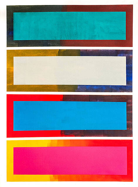 Cztery prostokąty (Four rectangles), 2024