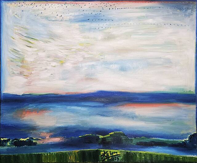 Niebo na Włókach, z cyklu Podróż przez Sen, 2025