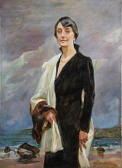 PORTRET MARY KARSZO-SIEDLEWSKIEJ (1878-1965) (z domu O’MEARA)