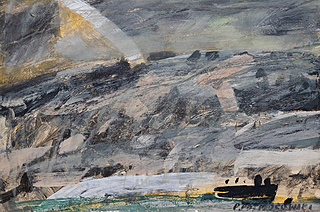 PEJZAŻ Z TĘCZĄ, 1959 (?)