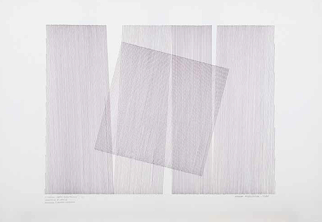 HOMMAGE À HENRYK STAŻEWSKI Z CYKLU ZAPIS KWIETNIOWY/10, 1988