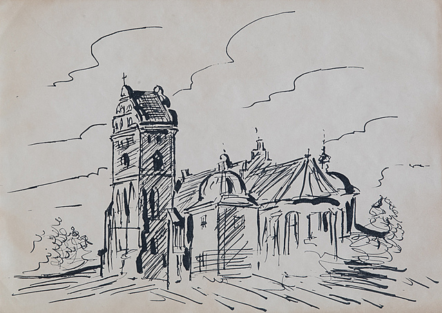 Kościół Nawiedzenia Najświętszej Maryi Panny w Warszawie, przed 1945