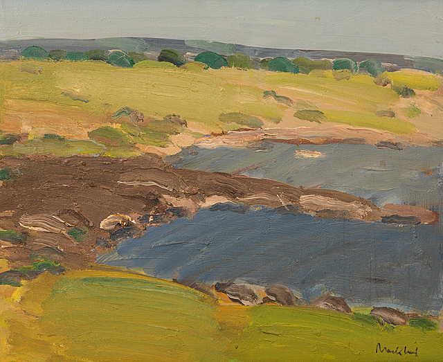 Pejzaż nadmorski, ok. 1960 r.