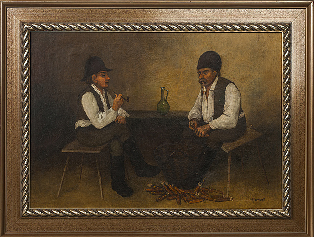 Rozmowa, ok. 1940 r.