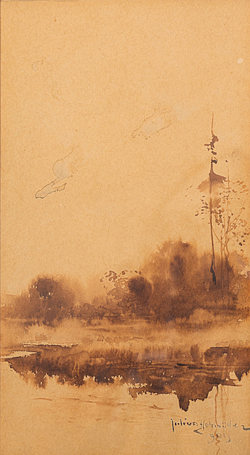 Pejzaż  poranny, 1909 r.