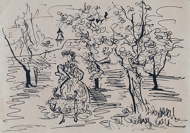 Przechadzka, ok. 1935 r.