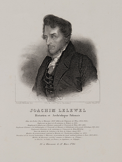 Portret Joachima LELEWELA,  przed 1845 r.