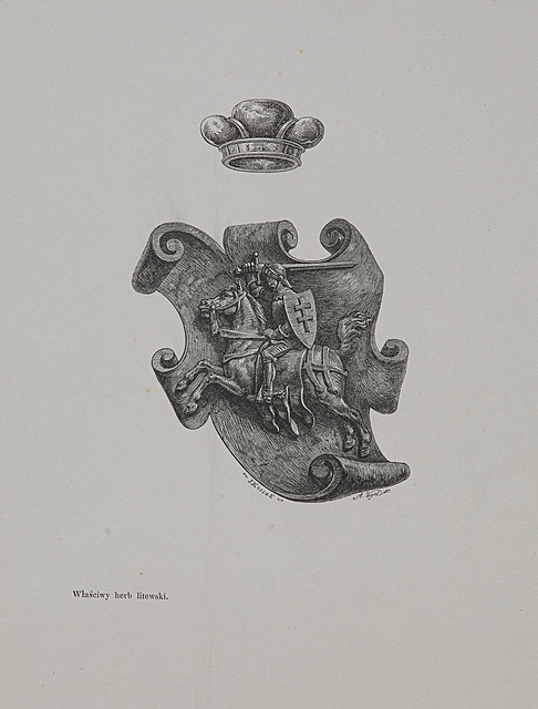 Właściwy herb Litewski, 1856 r.