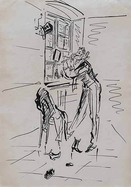 Szybka toaleta, przed 1945 r.