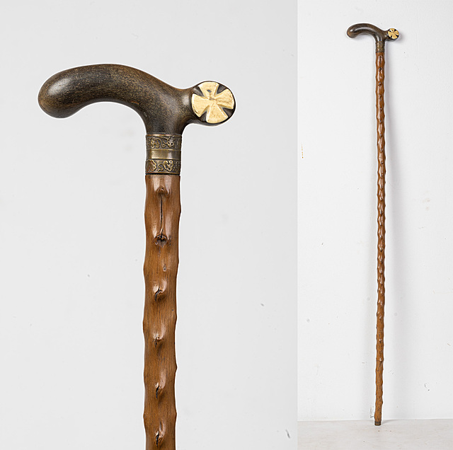 Unikalna laska spacerowa,ok. 1870 r.