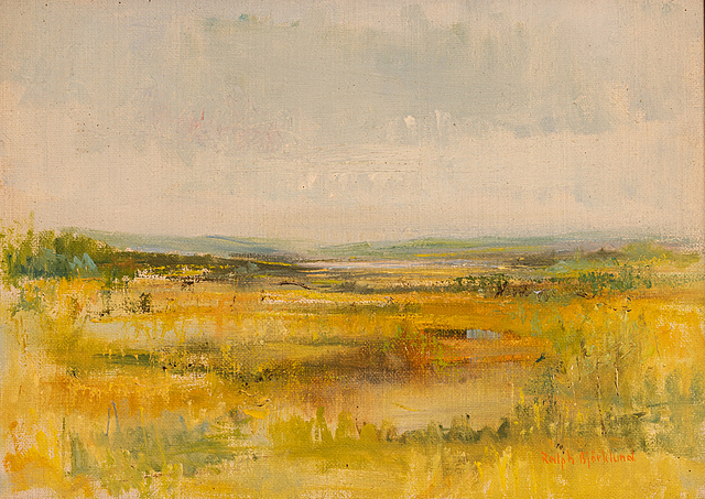 Pejzaż wiosenny, ok. 1970 r.