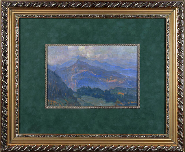 Pejzaż włoski z okolic Como, 1926