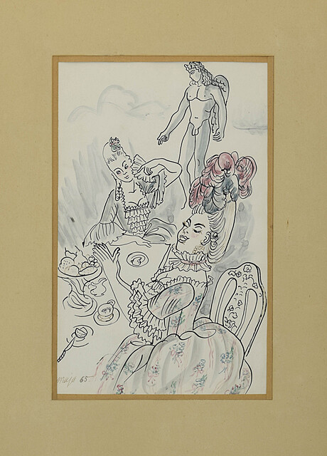 Przy stole, 1965