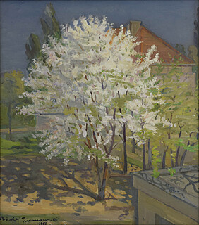 Kwitnące drzewo, 1956