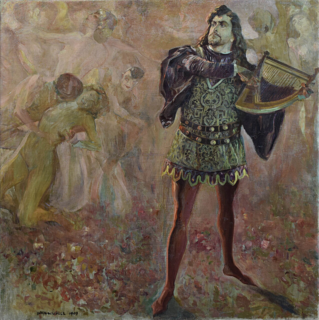Lirnik - scena symboliczna, 1909