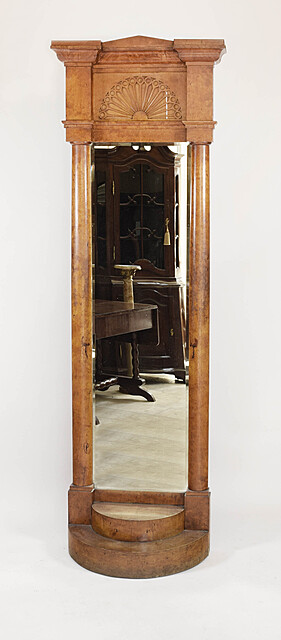 Lustro stojące biedermeier