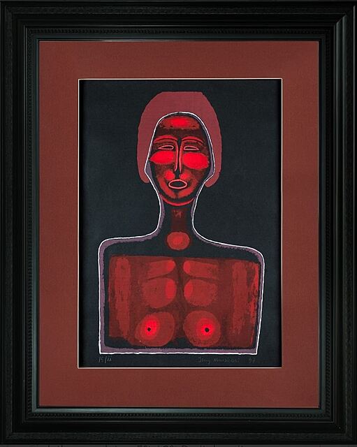 Akt czerwony, ed. 15/25, 1997