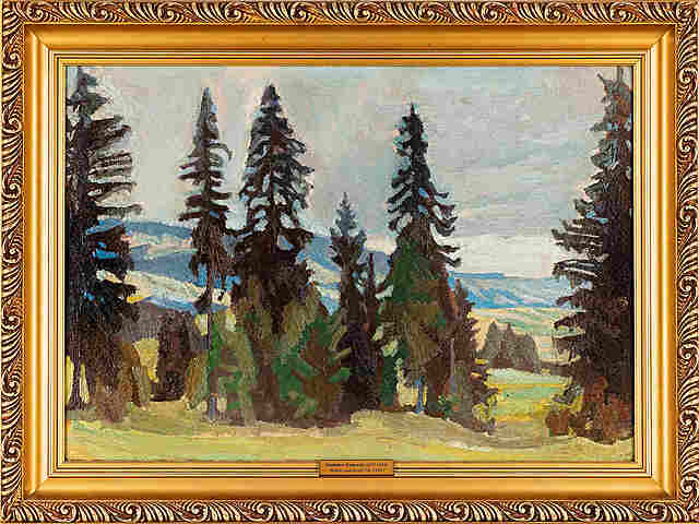 Widok spod Regli, 1910