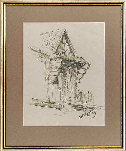 Fragment zabudowań