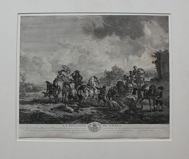 Jean Moyreau (1690-1762) wg Philipsa Wouwermanna