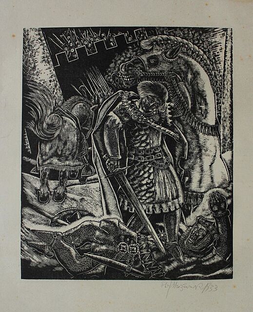Parsifal tryumfujący nad Kingronem, 1933