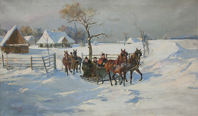 Wyjazd na polowanie, 1897