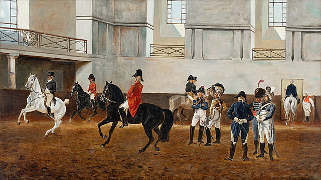 Hiszpańska szkoła jazdy, 1880