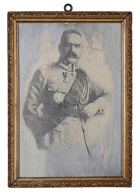 Józef Piłsudski w mundurze galowym