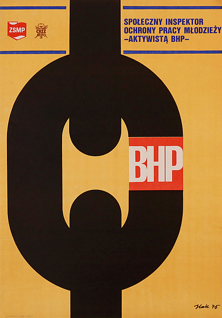 BHP. Społeczny Inspektor Ochrony Pracy Młodzieży - Aktywistą BHP, 1975