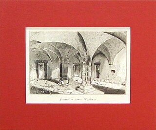 Kuchnia w zamku Wiśnickim,1876