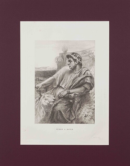 Neron z cyklu Quo Vadis,1901