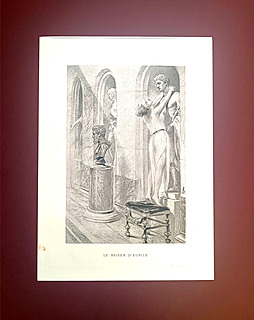 Pocałunek Eunice....,1901