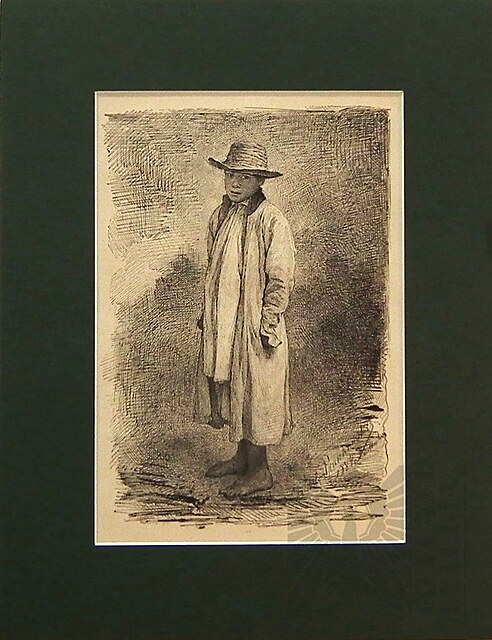 Wiejski chłopak, 1884