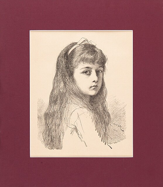 Portret dziewczynki, 1884