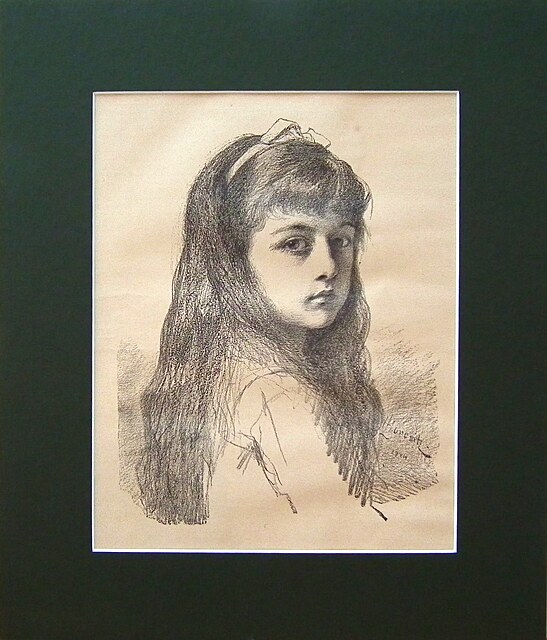 Portret dziewczynki, 1884