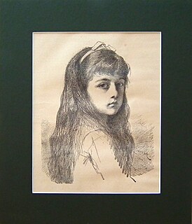 Portret dziewczynki, 1884