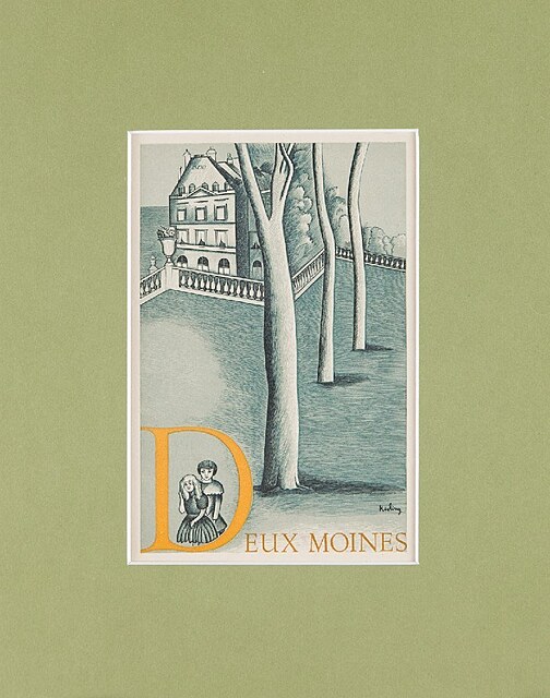 Deux moines (Dwóch mnichów), 1959