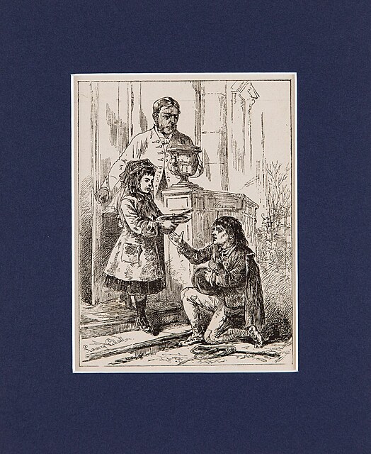 Jałmużna, 1880