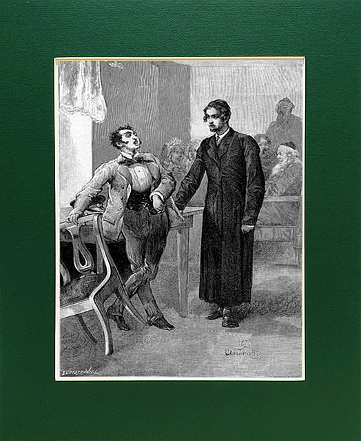 Meir i Leopold z Meir Ezofowicz, drzeworyt 1878