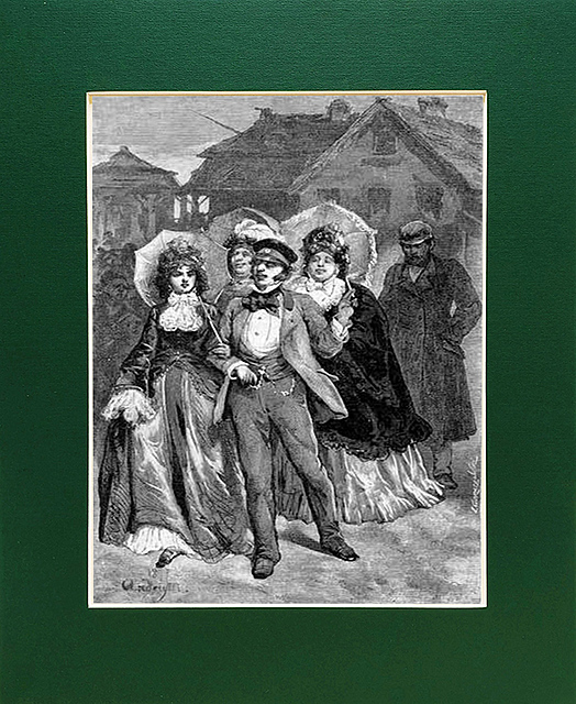 Rodzina Witebskich... z Meir Ezofowicz, drzeworyt 1878