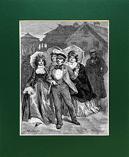 Rodzina Witebskich... z Meir Ezofowicz, drzeworyt 1878
