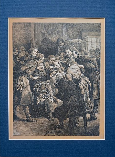 Dyplomatyka i Łowy, 1881 z cyklu Pan Tadeusz