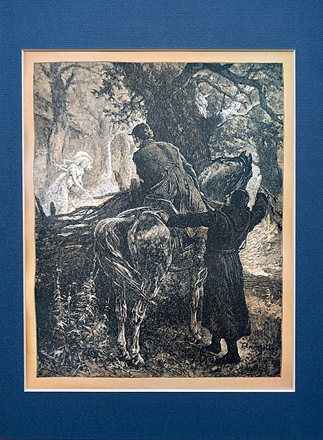 był to bernardyn, kwestarz Robak, 1881 z cyklu Pan Tadeusz