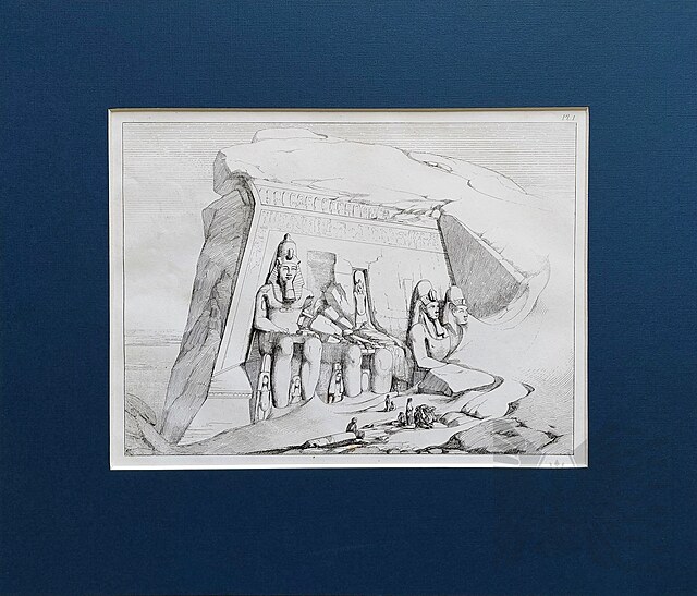 Abu Simbel, 1856