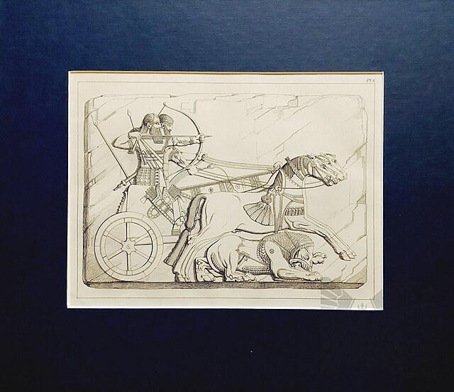 Wojownicy egipscy, 1856